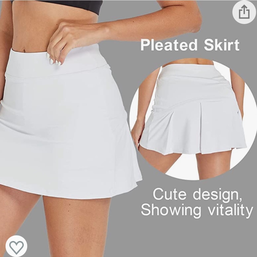 Brand New White Golf/Tennis Skirt